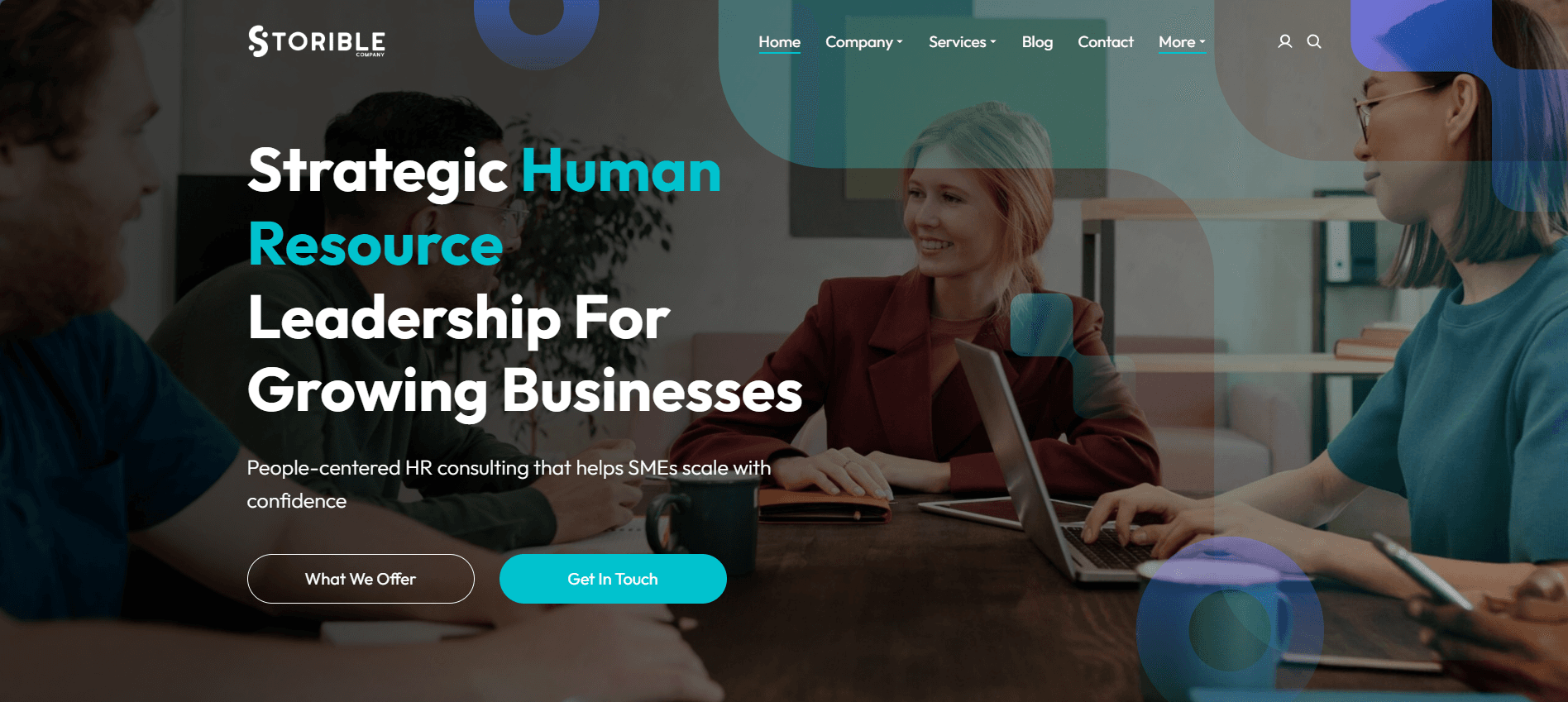 Storible - Landing Page