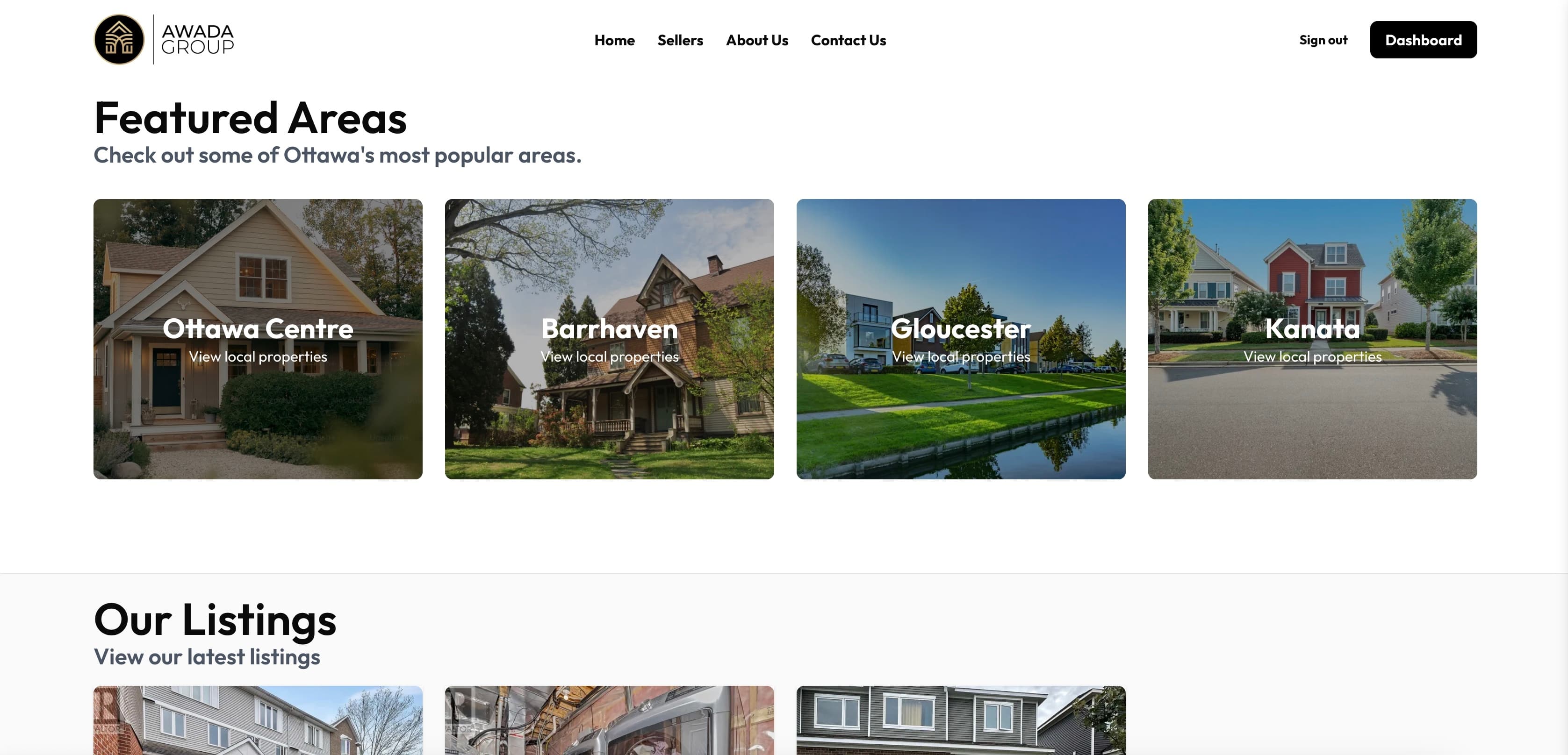 Awada Group - Featured Areas